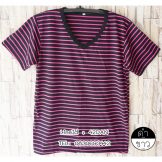 เสื้อ ลาย ขวาง ที่ กำลัง ฮิต สวยๆ คอกลม ถูกที่สุด ขายราคาไม่แพง t-Shirt striped lines