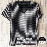 เสื้อ ลาย ขวาง ที่ กำลัง ฮิต สวยๆ คอกลม ถูกที่สุด ขายราคาไม่แพง t-Shirt striped lines