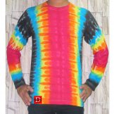 เสื้อมัดย้อมลายก้นห้อย แขนยาว ปลีก-ส่งโบ๊เบ๊ ประตูน้ำ จตุจักร