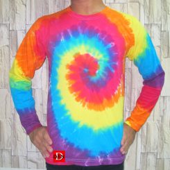 เสื้อมัดย้อมลายก้นห้อย แขนยาว ปลีก-ส่งโบ๊เบ๊ ประตูน้ำ จตุจักร