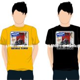 penang Malaysia ปีนัง ลายเสื้อท่องเที่ยว ปีนัง สถานที่เที่ยวของมาเลเซีย ค่ะ t-shirt