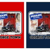 penang Malaysia ปีนัง ลายเสื้อท่องเที่ยว ปีนัง สถานที่เที่ยวของมาเลเซีย ค่ะ t-shirt