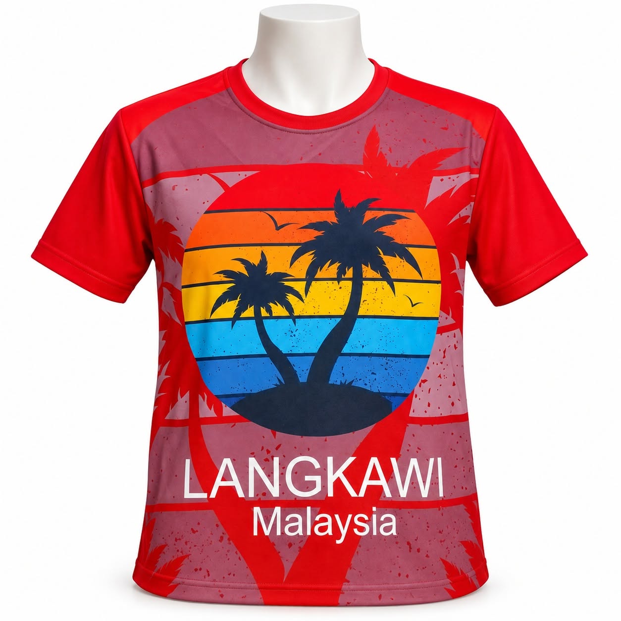 เสื้อลาย ลังกาวีเด็ก
