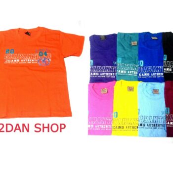 สินค้าพร้อมส่ง เสื้อยืดพิมพ์ลาย คอกลม ไซส์ S รอบอก 32" ผ้าCotton100% เนื้อนุ่ม ไม่บาง