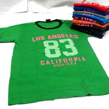 เสื้อคอมกลม ลาย shirt los angeles 83 california