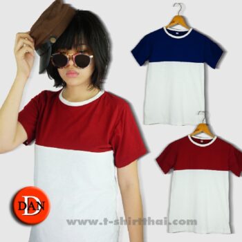 เสื้อผ้า คอกลม เรียบๆ ใส่สะบาย ใส่เที่ยว เด็กวัยรุ่นชอบจ้า