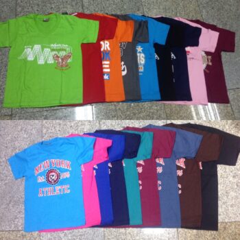 เสื้อคอกลม ลายสวยๆ พร้อมสกริีน ปลีก-ส่งจ้า