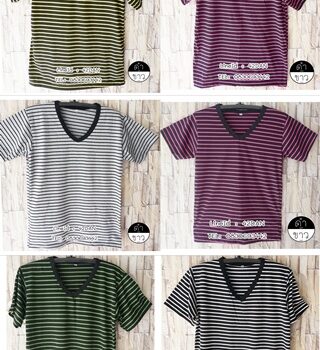 เสื้อ ลาย ขวาง ที่ กำลัง ฮิต สวยๆ คอกลม ถูกที่สุด ขายราคาไม่แพง