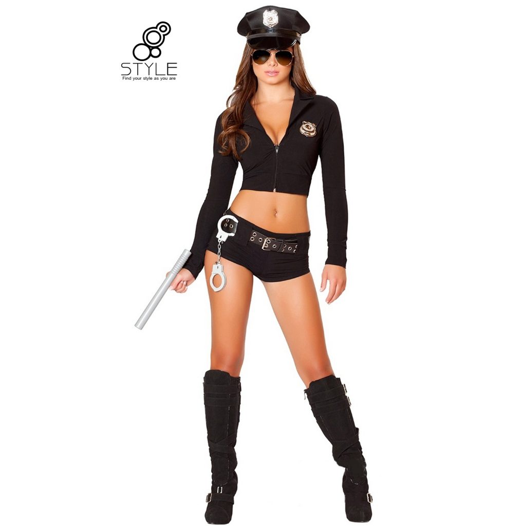 ชุดเซ็กซี่ คอสเพลย์ ตำรวจหญิง สาวๆคนไหนชอบ แสดงเป็นตำรวจขอให้ลองชุดนี้ อิอิ