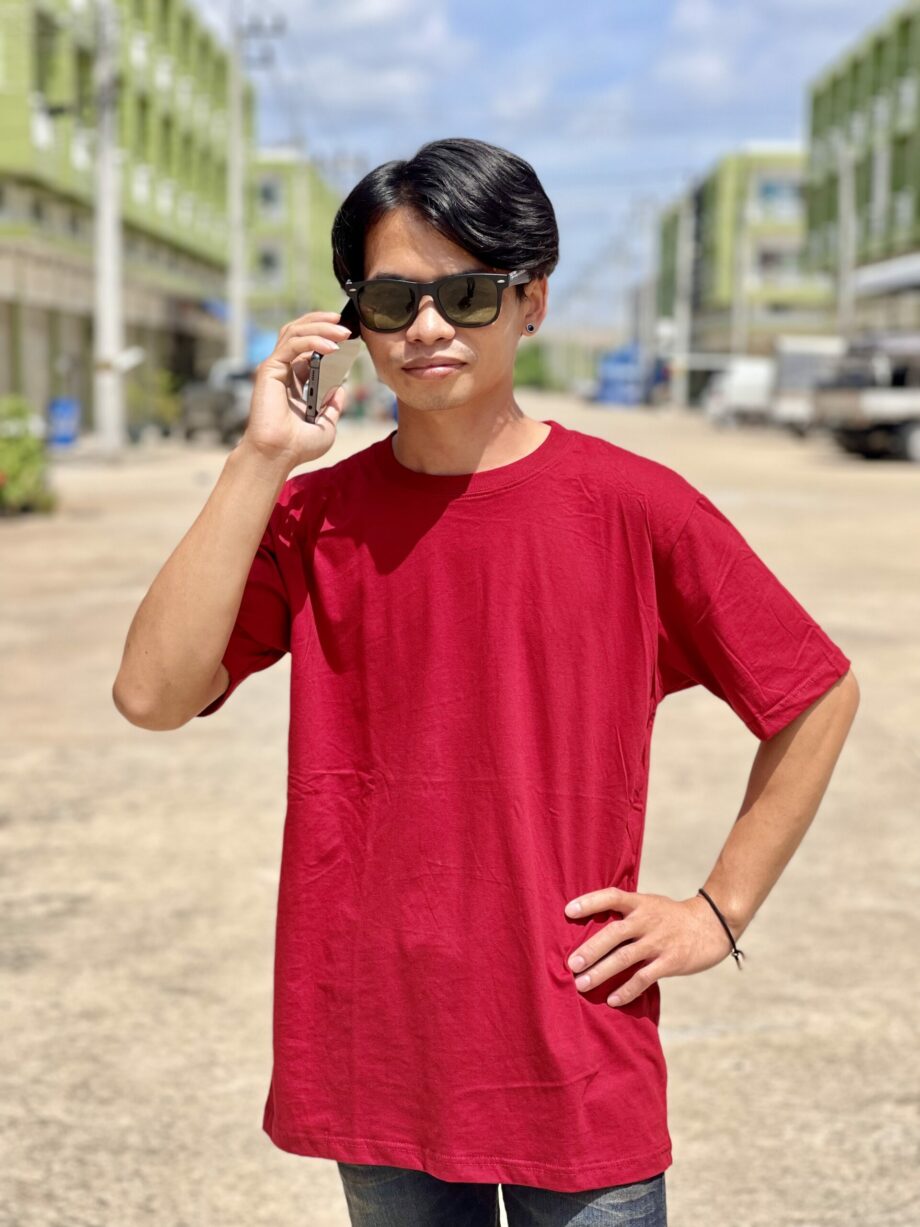เสื้อสีพื้น เสื้อตัวเปล่า ขายปลีกและส่งถูกที่สุดในประตูน้ำ โบ๊เบ๊ เสื้อตัวเปล่า เสื้อคอกลม