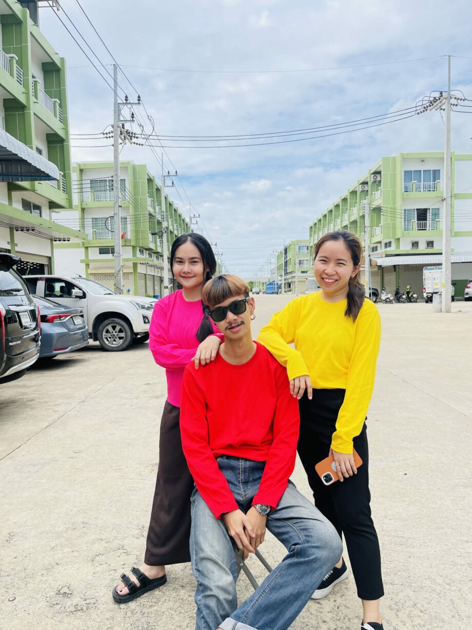 เสื้อสีเหลือง แขนยาวตัวเปล่า ใส่สบาย เสื้อคนงาน เสื้อสีพื้น ราคาถูก