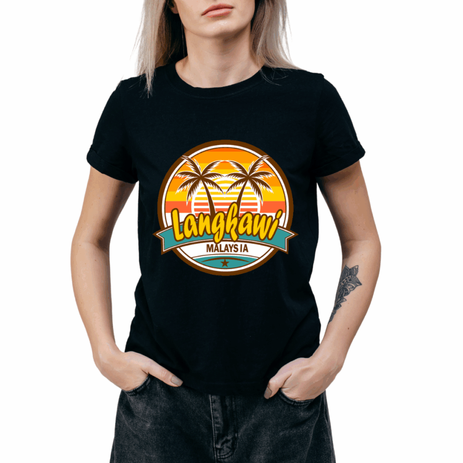 เสื้อลาย ลังกาวีวงกลม