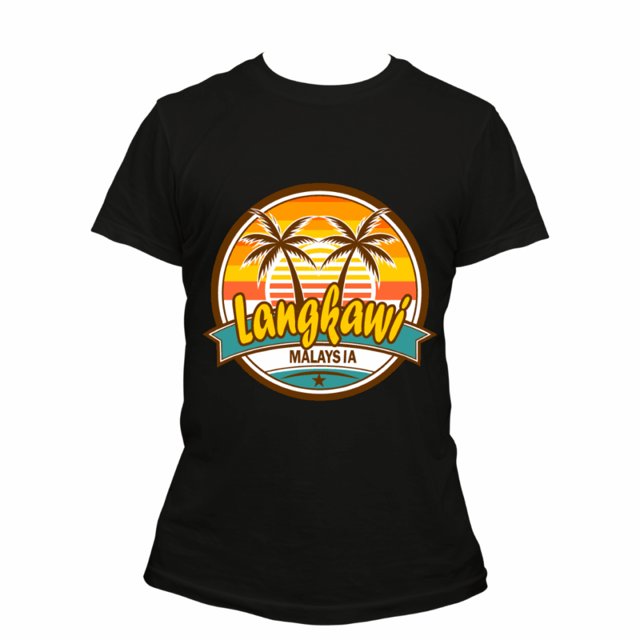 เสื้อลาย ลังกาวีวงกลม