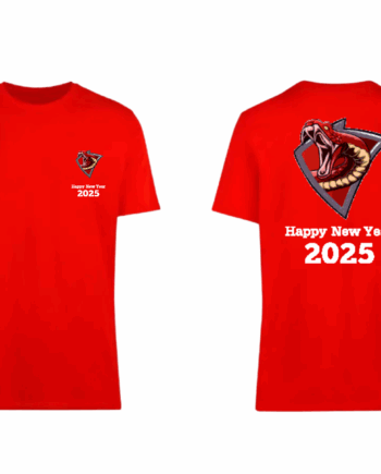 เสื้อลาย Happy New Year