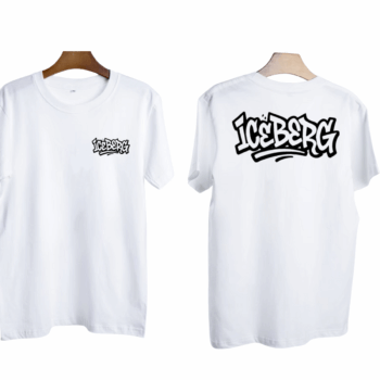 เสื้อลาย ICEBERG สีขาว
