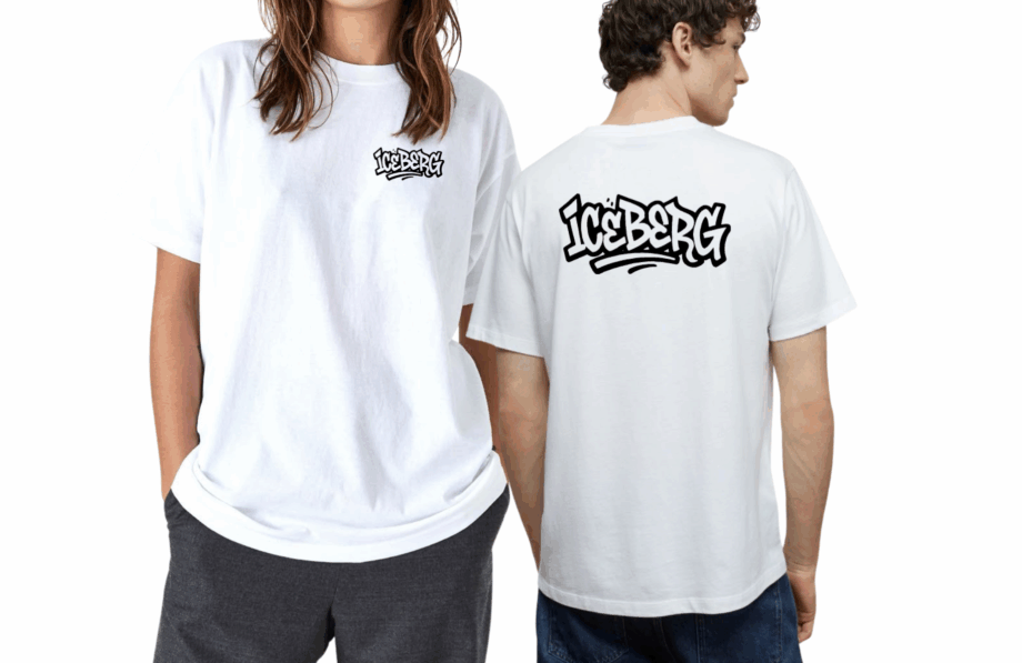 เสื้อลาย ICEBERG สีขาว - Image 2