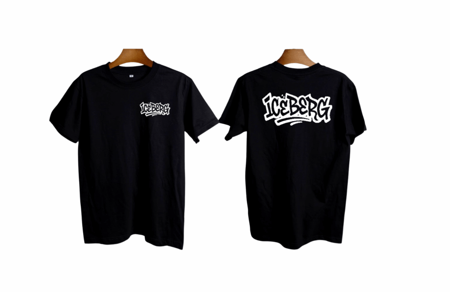 เสื้อลาย ICEBERG สีดำ