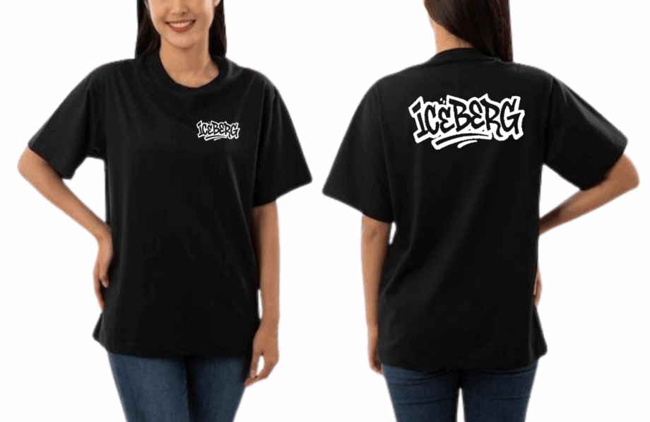 เสื้อลาย ICEBERG สีดำ - Image 2