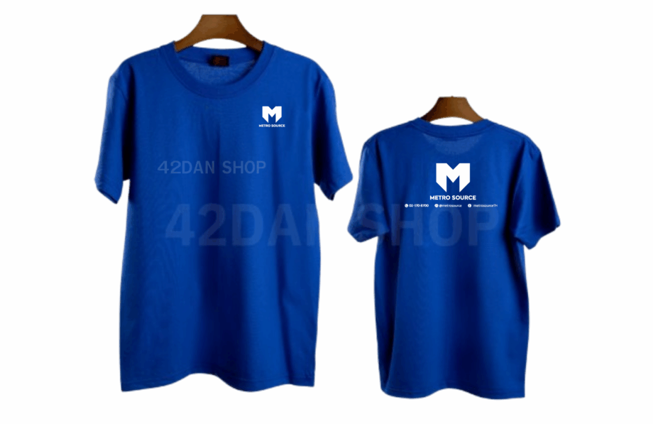 เสื้อลาย metro-logo